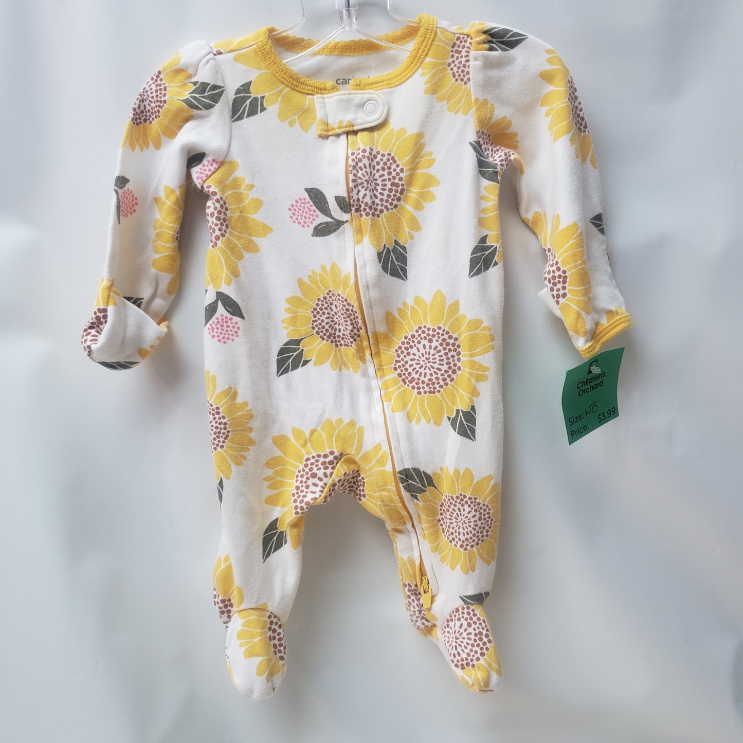 Long Sleeve 1PC Pajamas By Carters Size Newborn