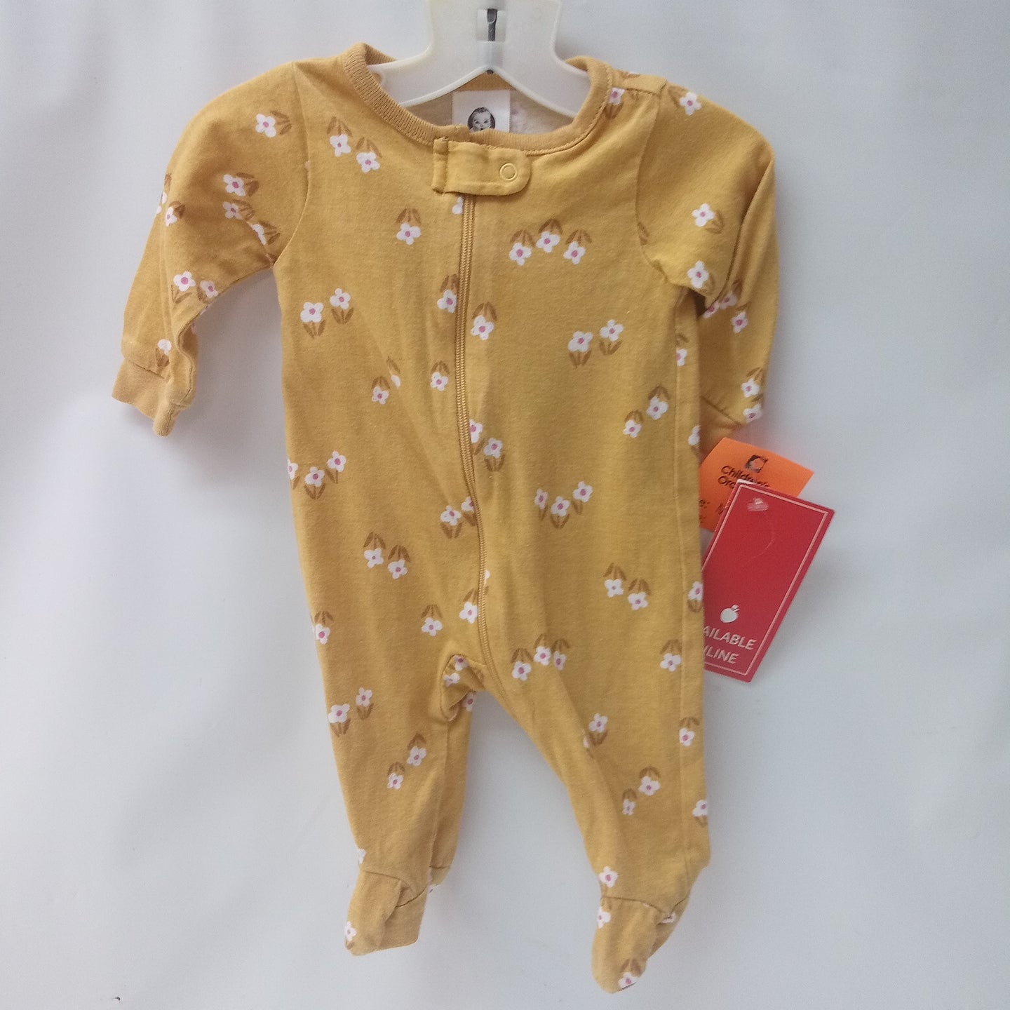 Long Sleeve 1pc Pajamas by Gerber Size NB