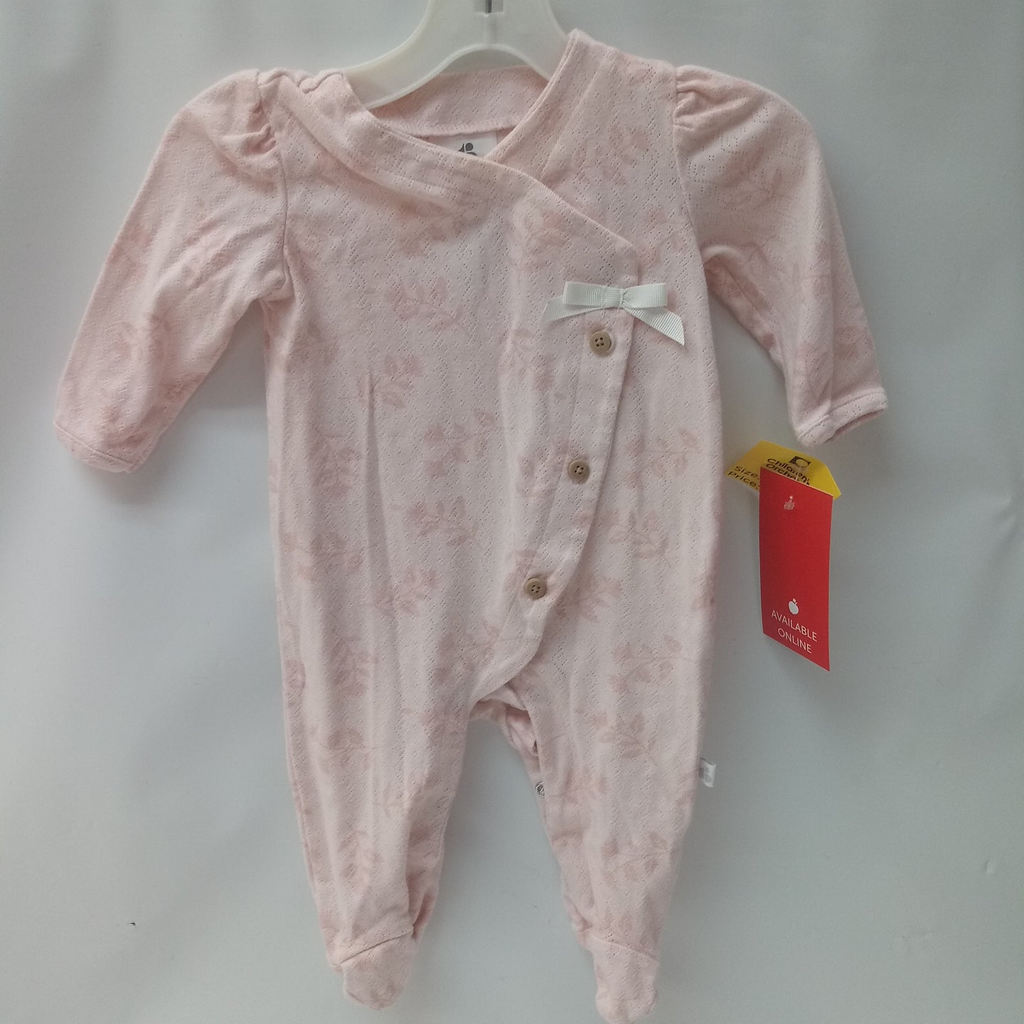 Long Sleeve 1pc Pajamas by Just Born Size 0-3m