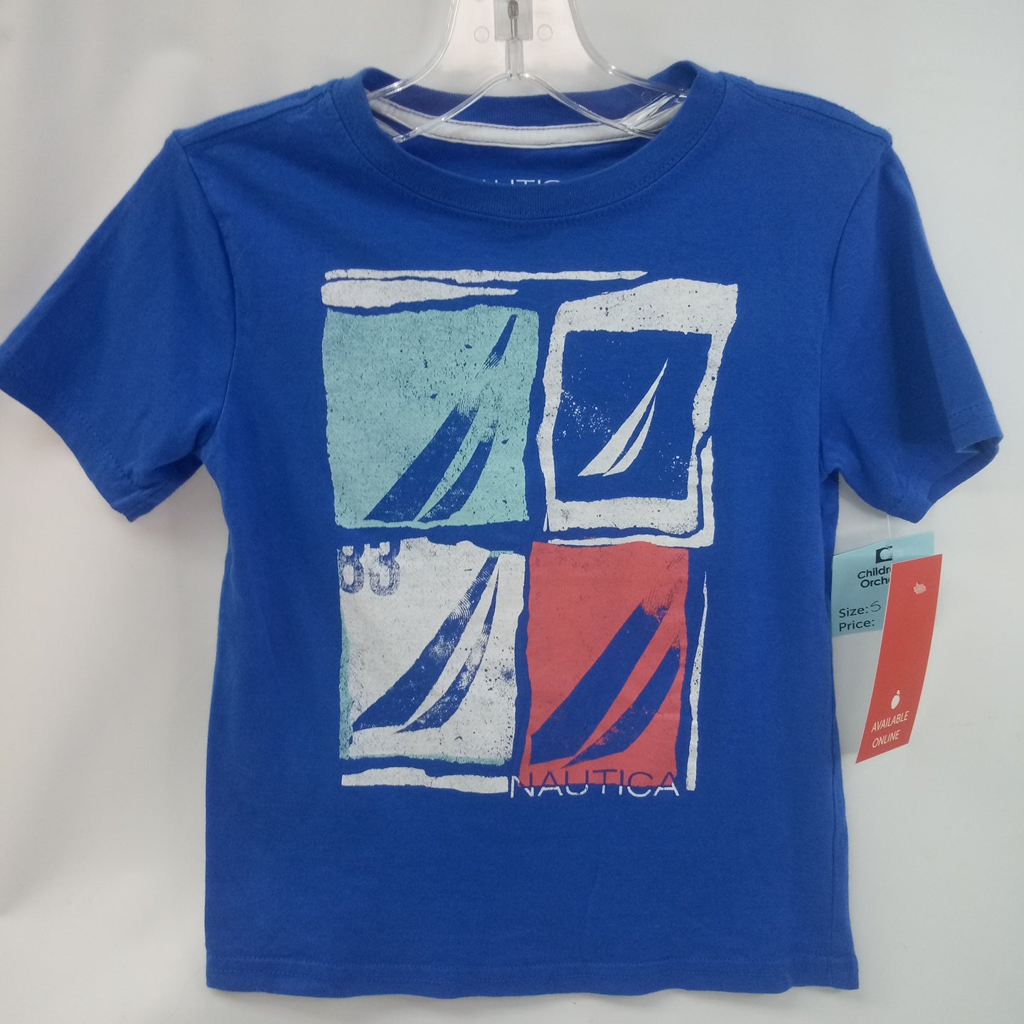 Short Sleeve Shirt by Nautica Size 5