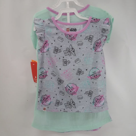 NEW Short Sleeve 3pc Pajama Set by Lego Star Wars Size 4T