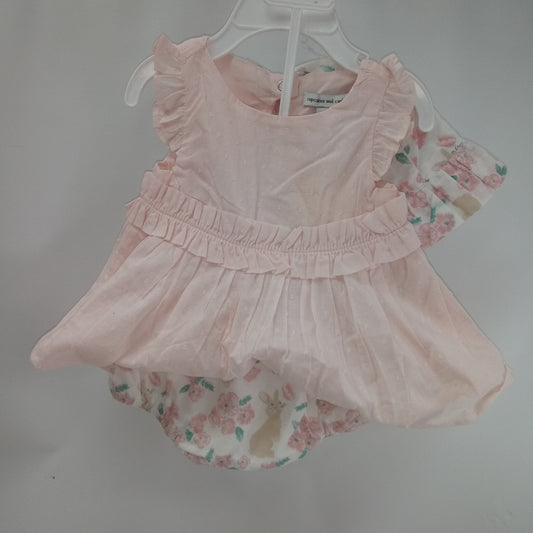 NEW Short Sleeve 3pc Dress by cupcakes & cashmere Size 9m