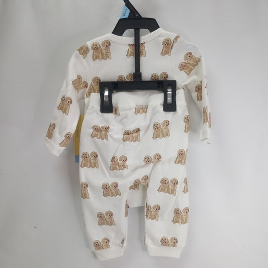 NEW Long Sleeve 2pc Pajamas by M + A Monica + Andy Size 3-6m