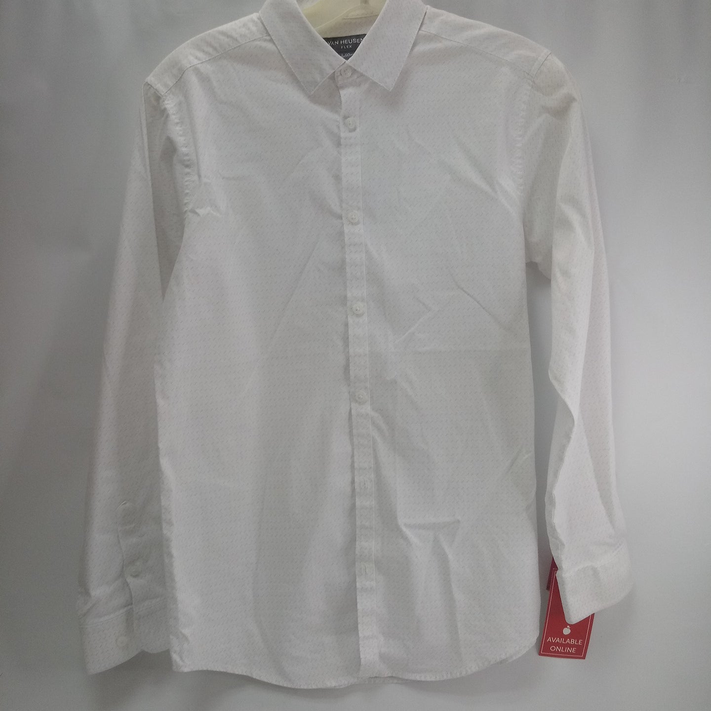 Long Sleeve Dress Shirt by Van Heusen Size 14-16