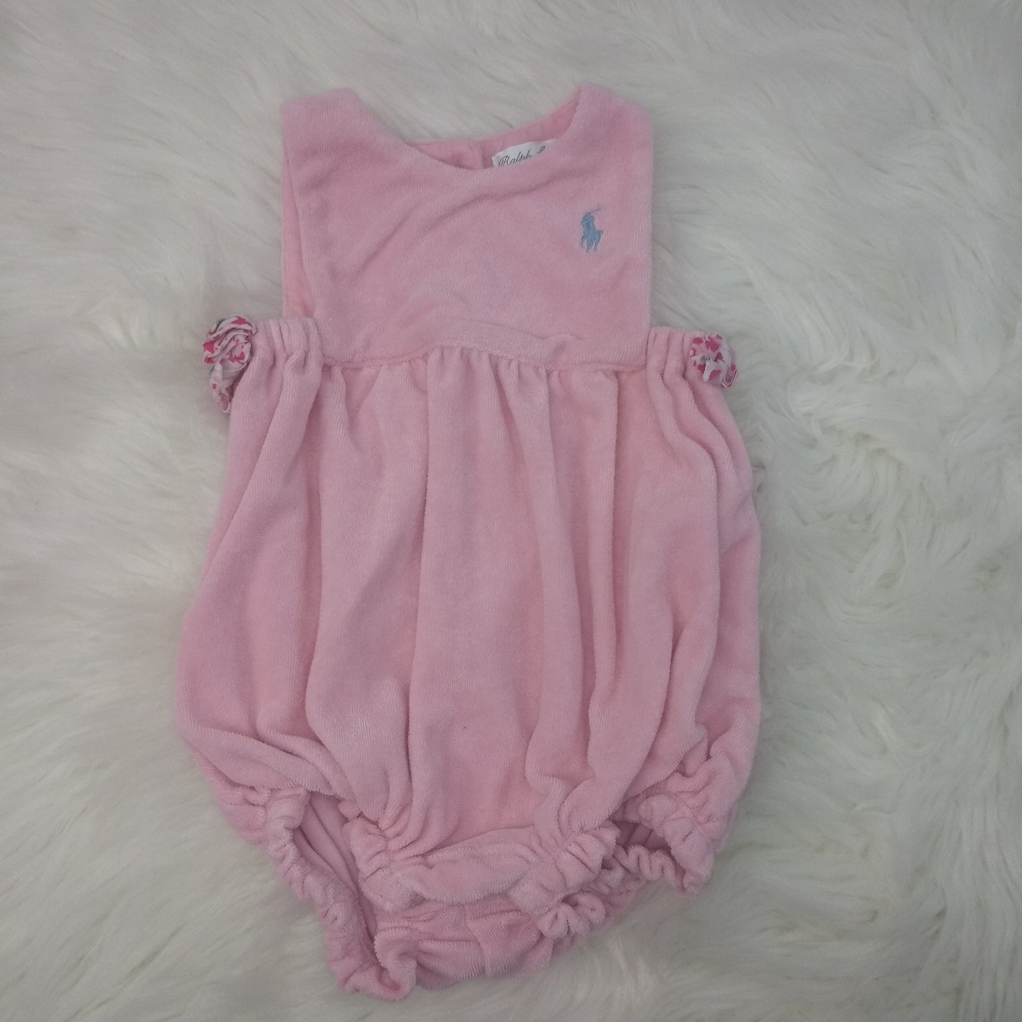 Short Sleeve Romper by Ralph Lauren Size 3m