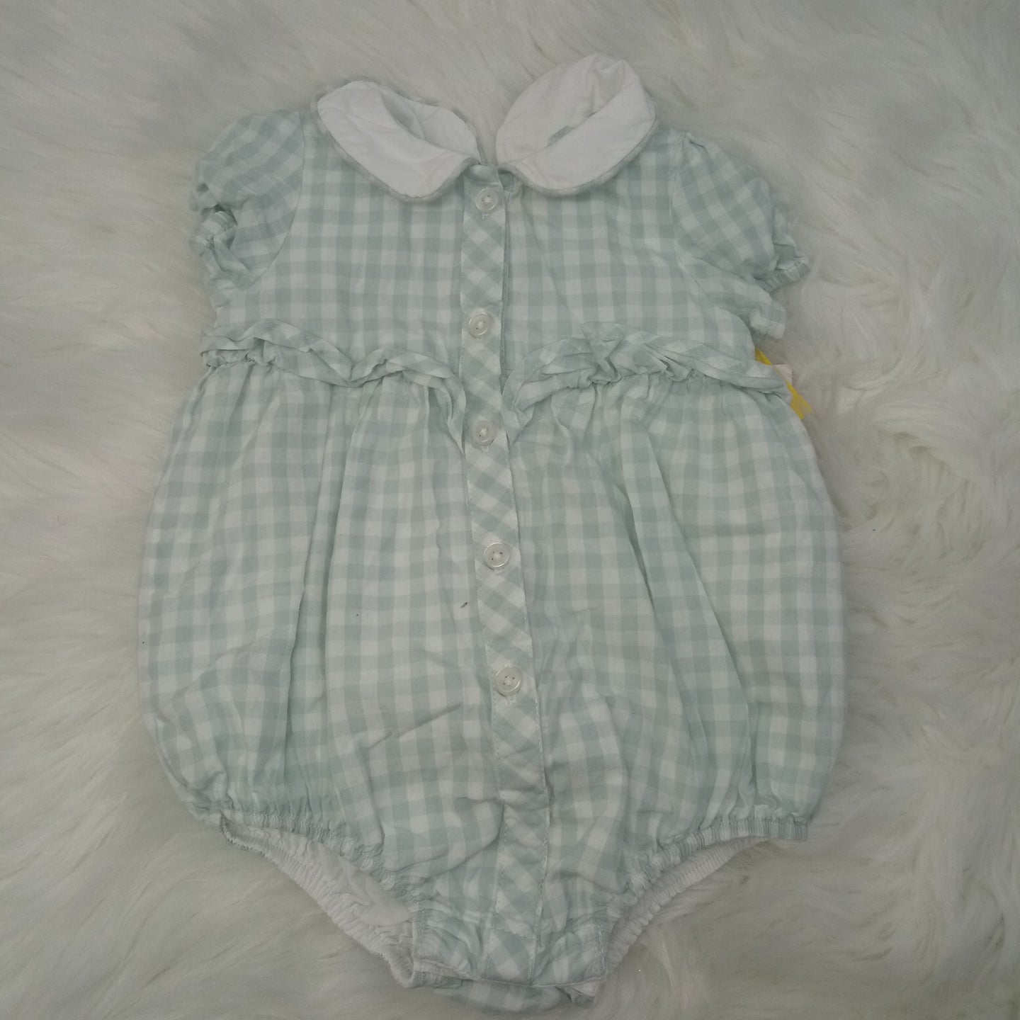 Short Sleeve Romper by Rachel Zoe Size 3-6m
