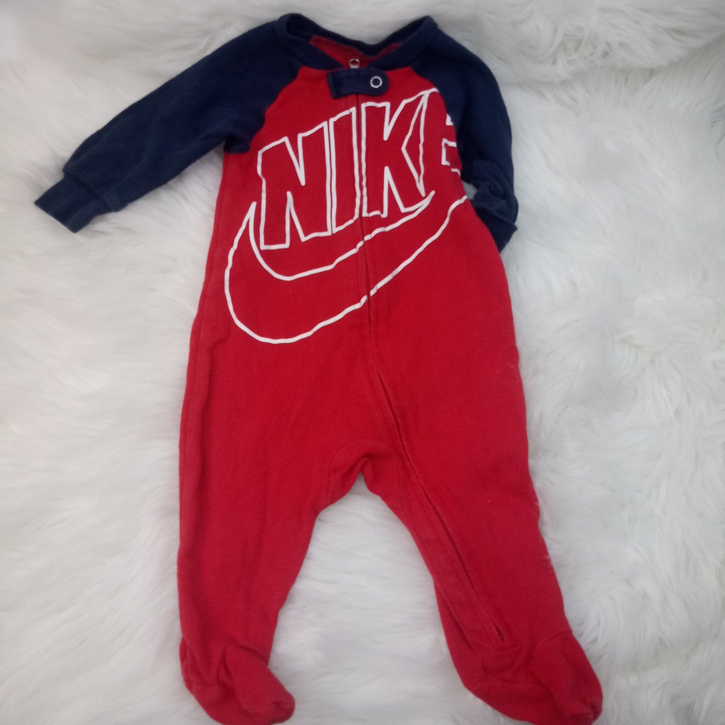 Long Sleeve 1pc Pajamas by Nike Size 6m