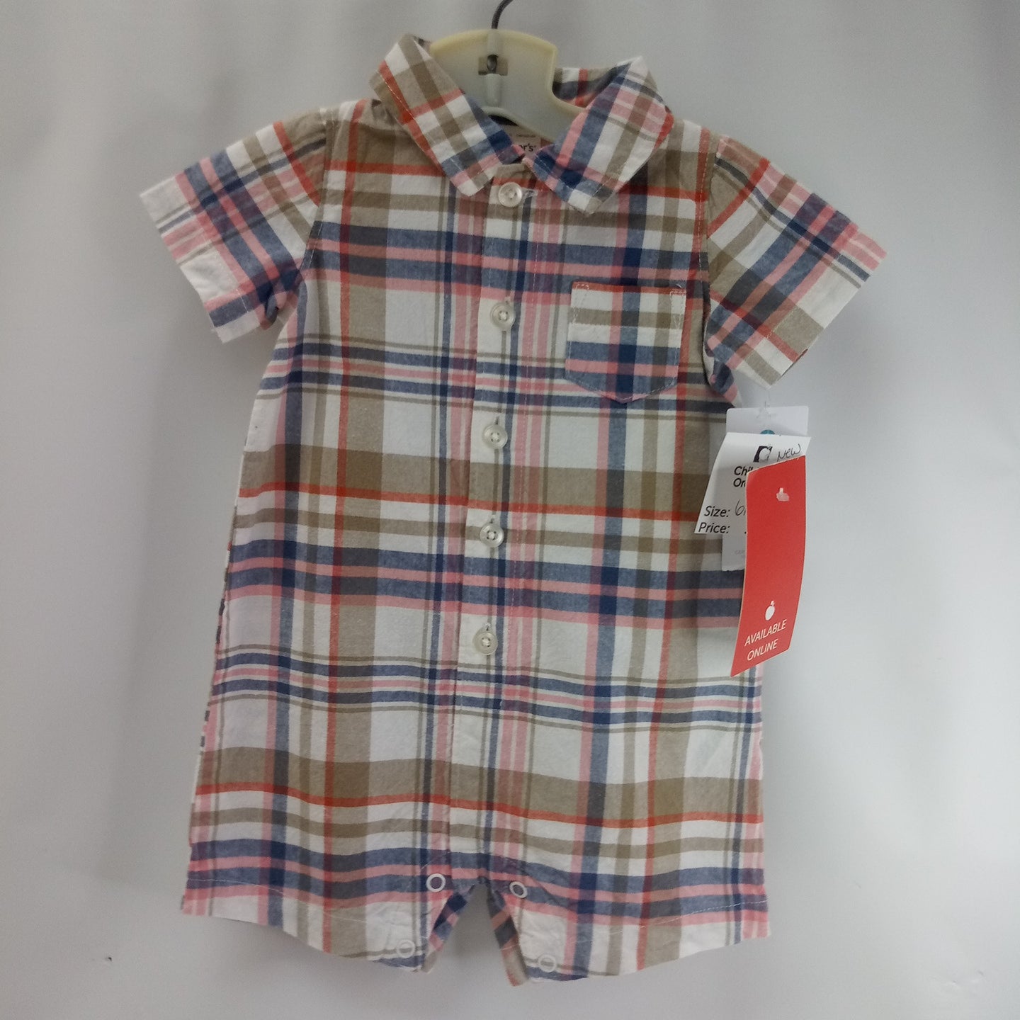NEW Short Sleeve 1pc Outfit by Carters Size 6m