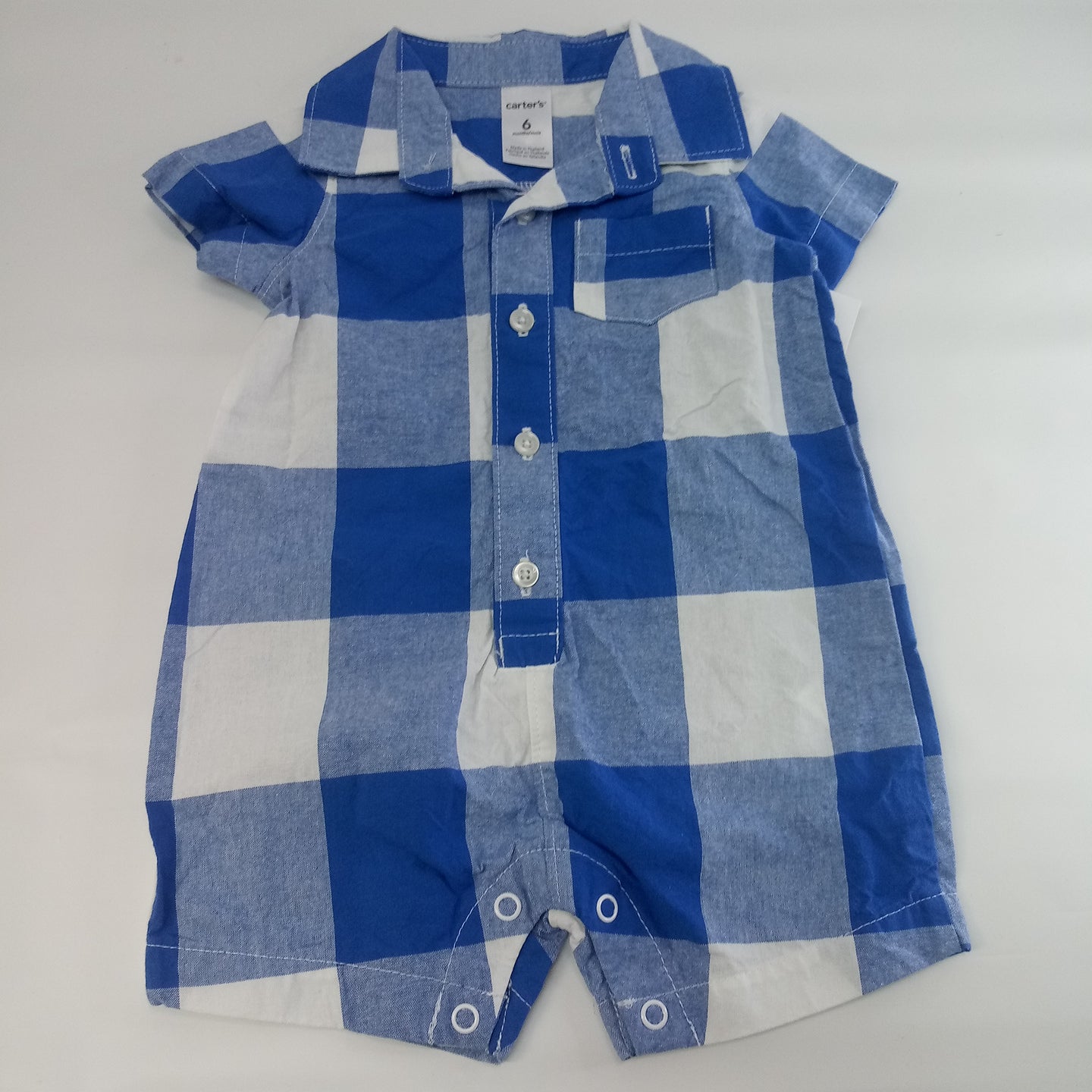 Short Sleeve Romper by Carters Size 6m
