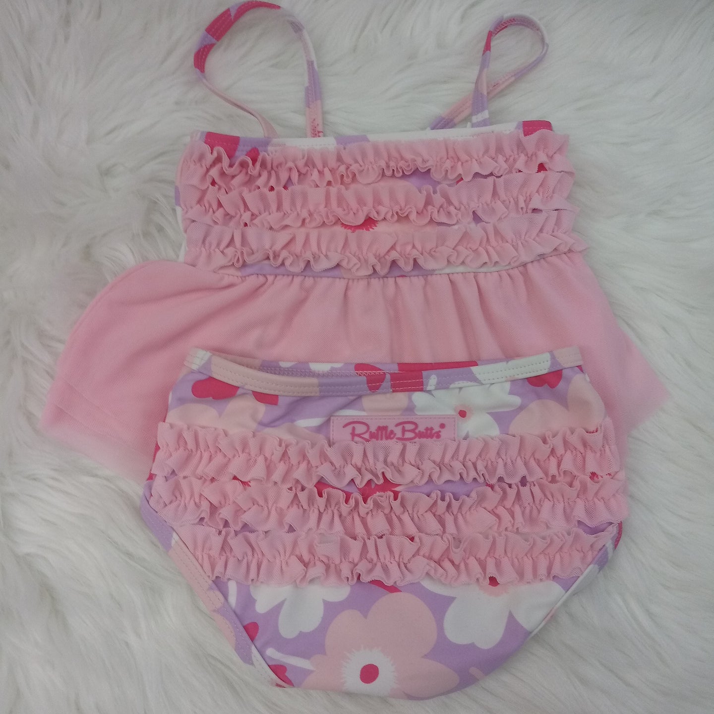 2pc Swimsuit by Ruffle Butts Size 12-18m