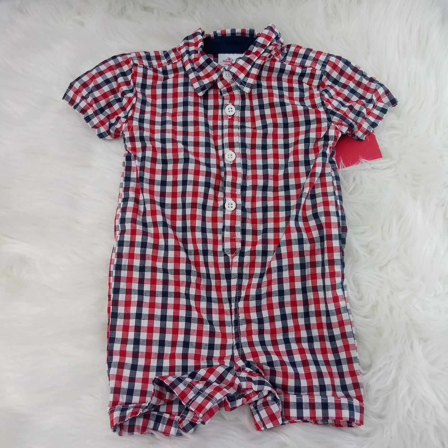 Short Sleeve 1pc Outfit by Way to Celebrate Size 6-9m