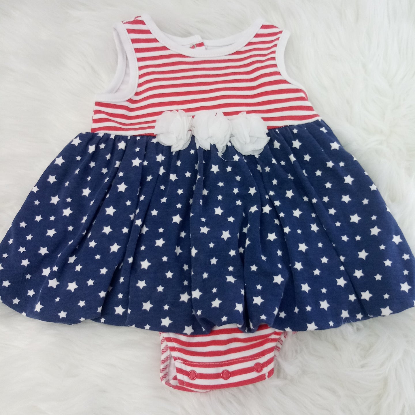 Short Sleeve Dress by Little Me Size 9m
