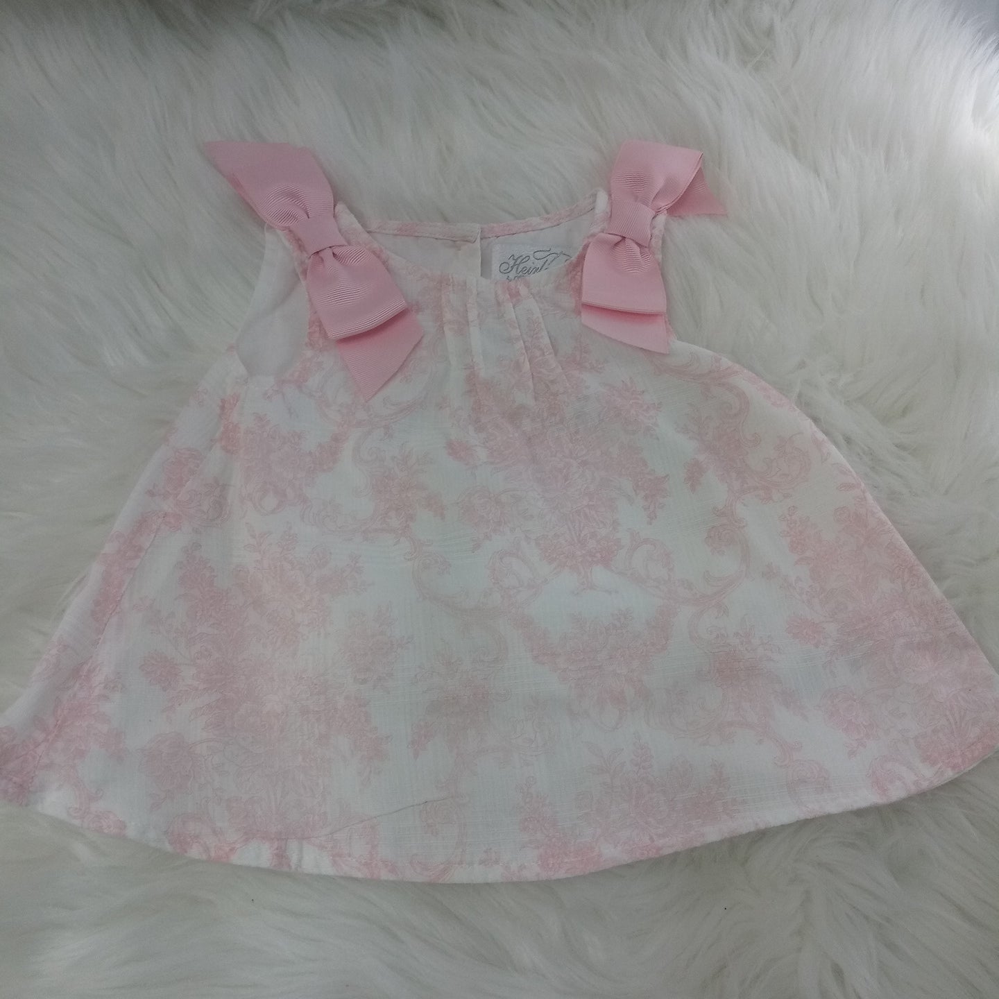 Short Sleeve Dress by Heirloom Size 6-9m