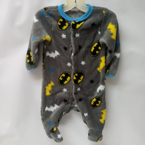 Long Sleeve 1pc Pajamas by Batman Size 0-3m