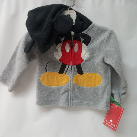 Long Sleeve Zip up Sweater  by Disney  Size 6-9m