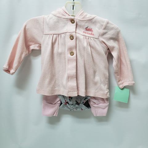 Long Sleeve 3pc outfit By Carters Size 6m
