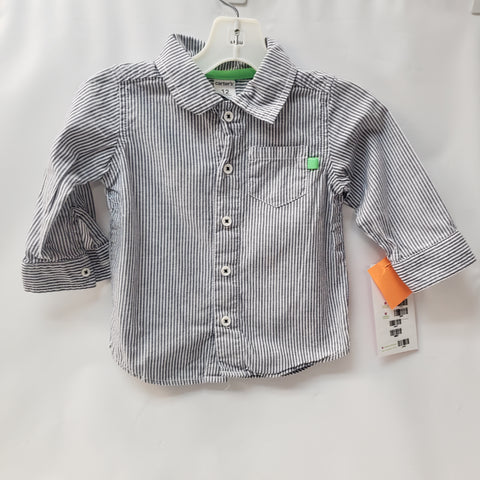 Long Sleeve Button Down Shirt  by Carters Size 12m