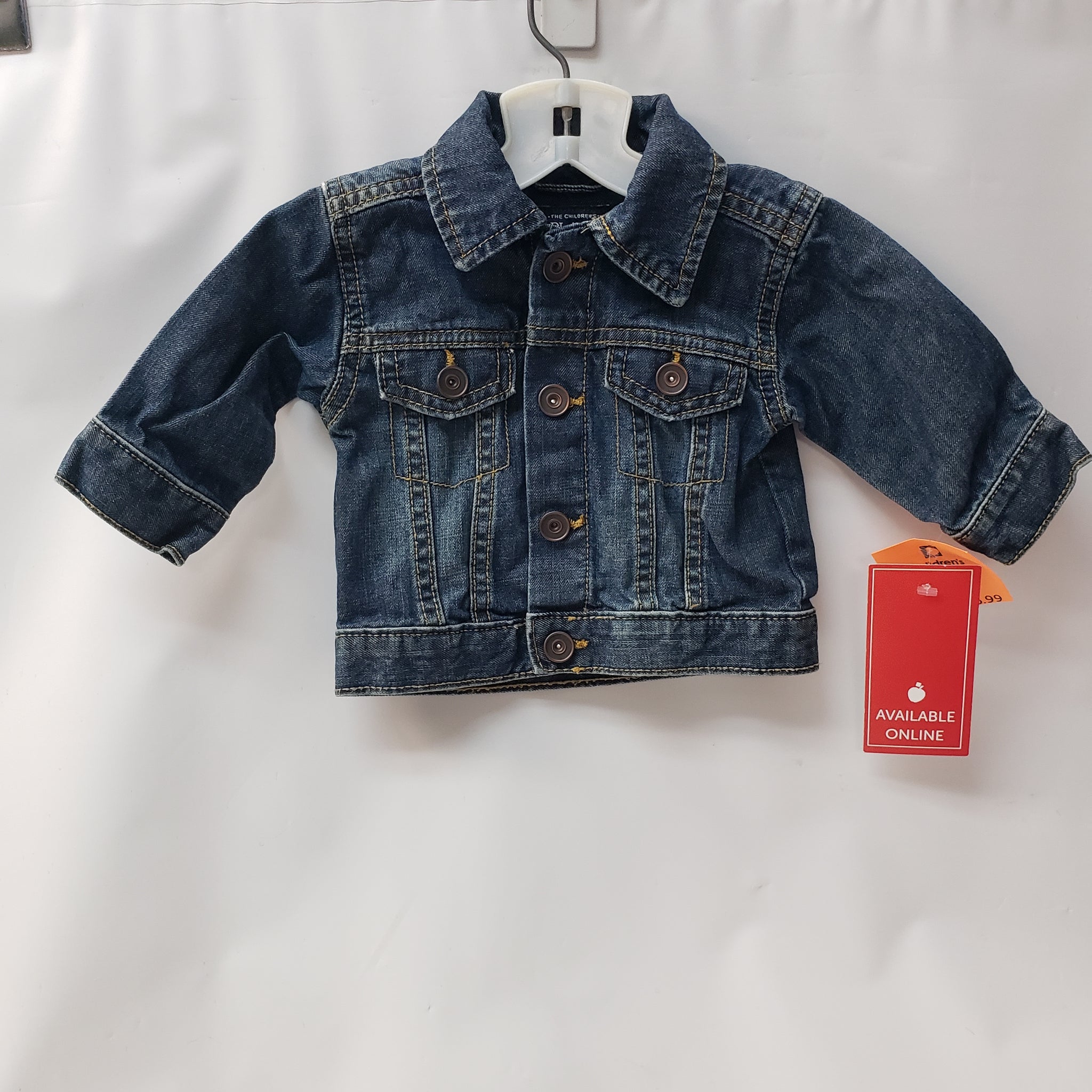 Denim Jean Jacket by Place Size 0-3m