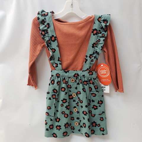 NEW Long Sleeve Dress By Wonder Nation Size 2T