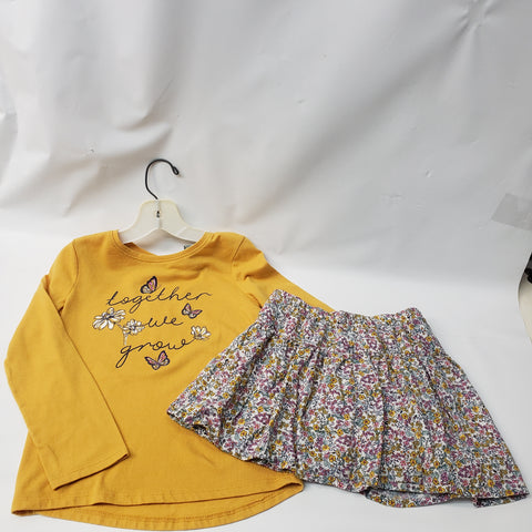 Long Sleeve 2pc Outfit By Jumping Beans Size 5
