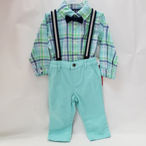 NEW Long Sleeve 3pc Outfit  By Place Size 12-18m