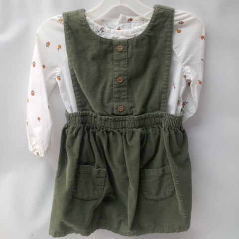 Long Sleeve 2pc  Dress By Carters  Size 18m