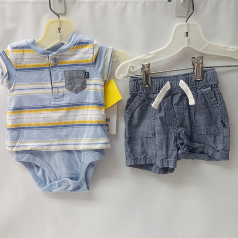 Short Sleeve 2pc Outfit By Baby B'gosh Size 3m