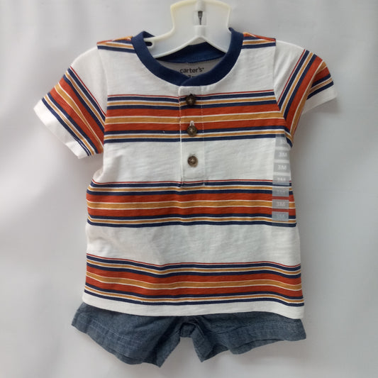 NEW Short Sleeve 2pc Outfit By Carters Size 3m
