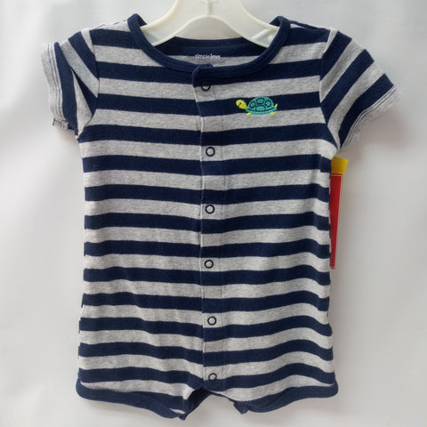 Short Sleeve 1pc Outfit By Simple Joys Size 6-9M