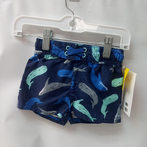 Pull on Bathing Suit Shorts  By Cat & Jack Size 6-9m