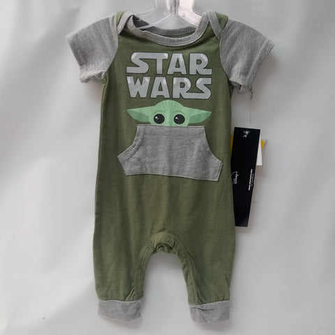 NEW Short Sleeve 1pc Outfit By Star Wars  Size 0-3m