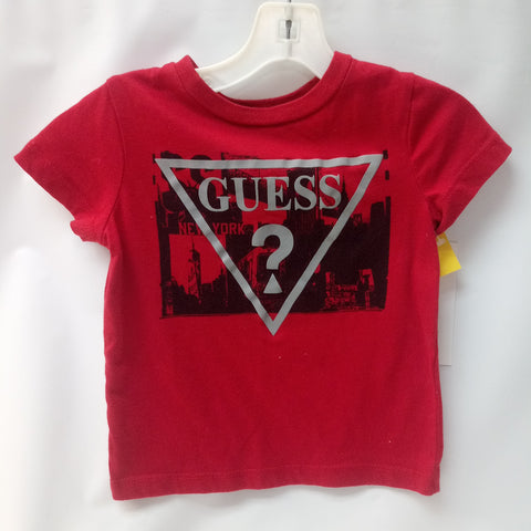 Short Sleeve Shirt By Guess   Size 2T