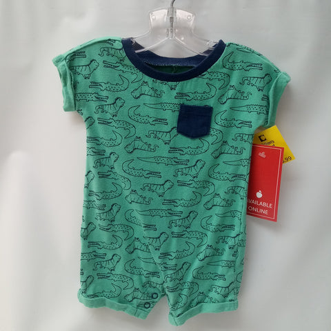 Short Sleeve 1pc Outfit By Carters  Size Newborn