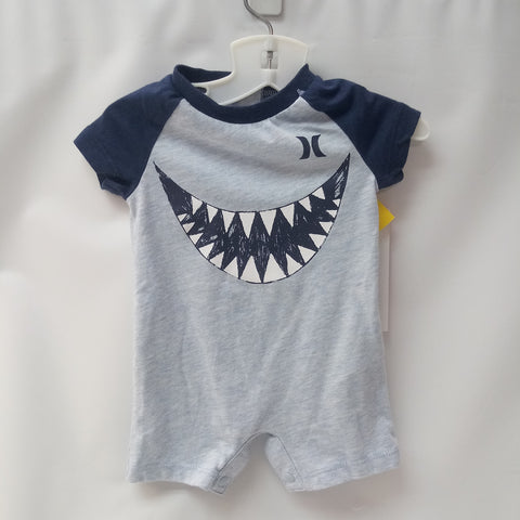Short Sleeve 1pc Outfit By Hurley  Size Newborn