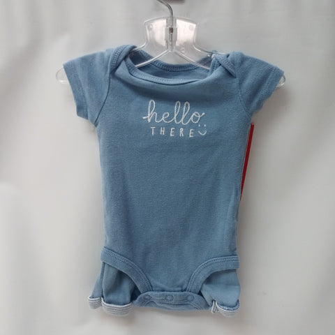 Short Sleeve 2pc Outfit By Carters  Size Newborn