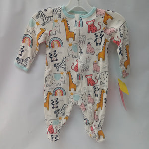 Long Sleeve 1pc Pajamas  by Wonder Nation   Size 0-3m