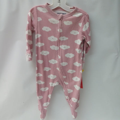 Long Sleeve 1pc Pajamas  by Old Navy   Size 3-6m