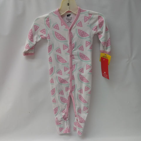 Long Sleeve 1pc Pajamas  by Monica & Andy  Size 3-6m