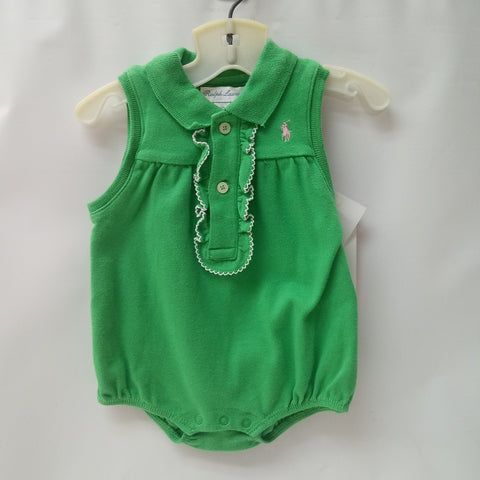 1 Pc Short Sleeve Outfit By Ralph Lauren  Size 3m