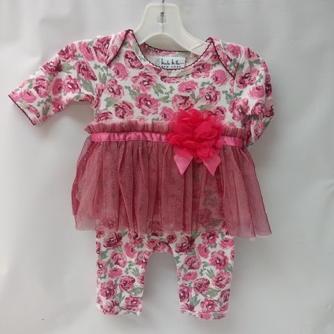 1 Pc Long Sleeve Outfit By Nichole Hiller  Size 0-3m