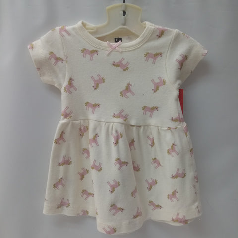 Short Sleeve Dress By HB  Size 0-3m