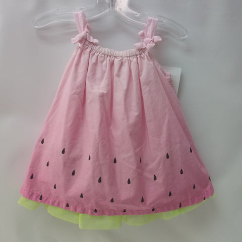 Short Sleeve Dress By Made with Love by Place      Size 0-3m