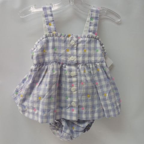 2 Pc Short Sleeve Dress by Baby Gap   Size 3-6m
