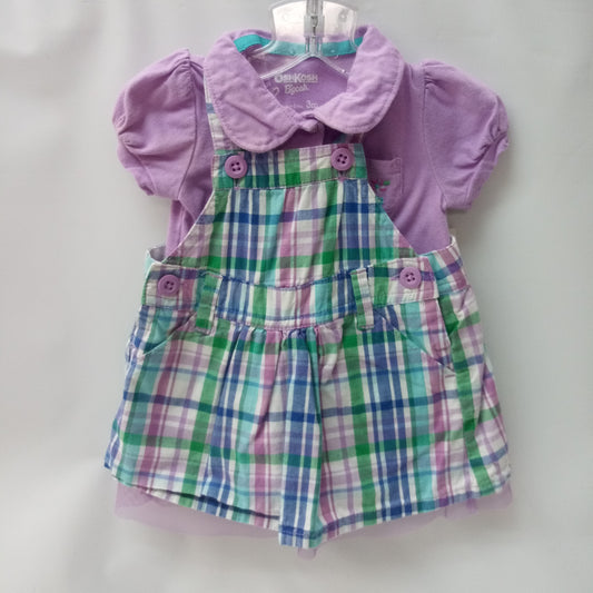 Short Sleeve 2pc Dress by Osh Kosh Bgosh    Size 3m
