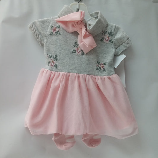 Short Sleeve 3pc Dress by Catherine Malandrino Mini   Size 3-6m
