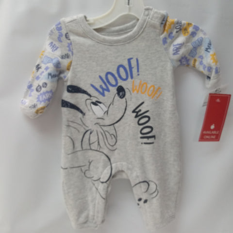 Long Sleeve 1pc Outfit by Disney    Size 0-3m