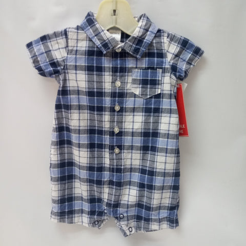 Short Sleeve 1pc Romper by Carters      Size 6m