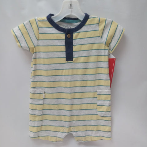 Short Sleeve 1pc Romper by Carters      Size 9m