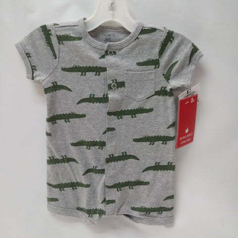 Short Sleeve 1pc Romper by Carters      Size 6m