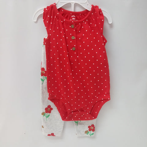 NEW 2pc Short Sleeve Outfit by Carters  Size 9m